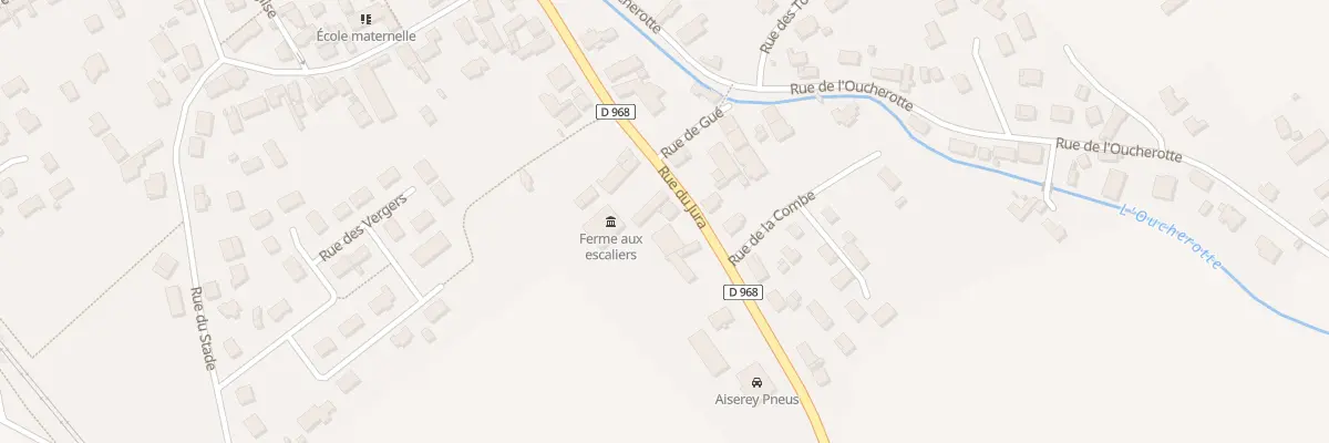 Plan du 16 Rue du Jura à Aiserey