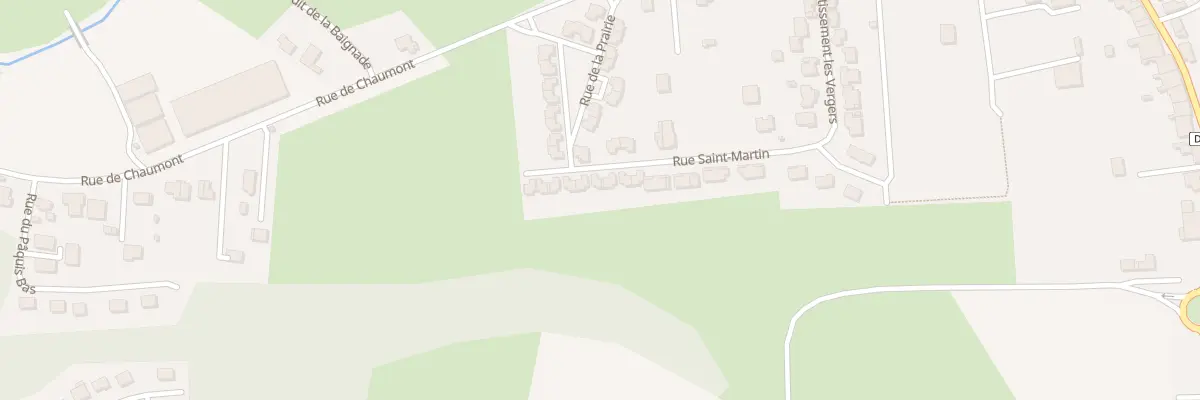 Plan du 23 Rue Saint - Martin à Chamarandes-Choignes