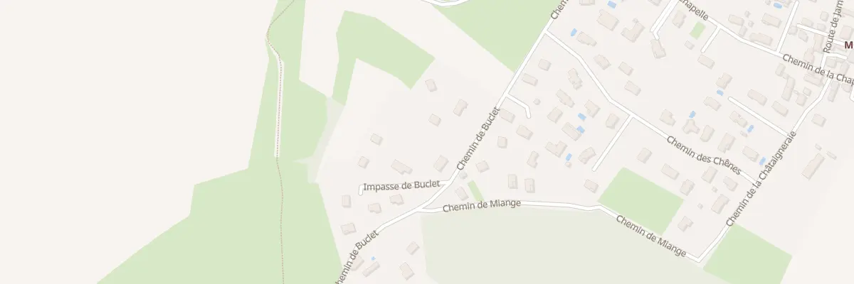 Plan du 46 Imp du Buclet à Chamagnieu
