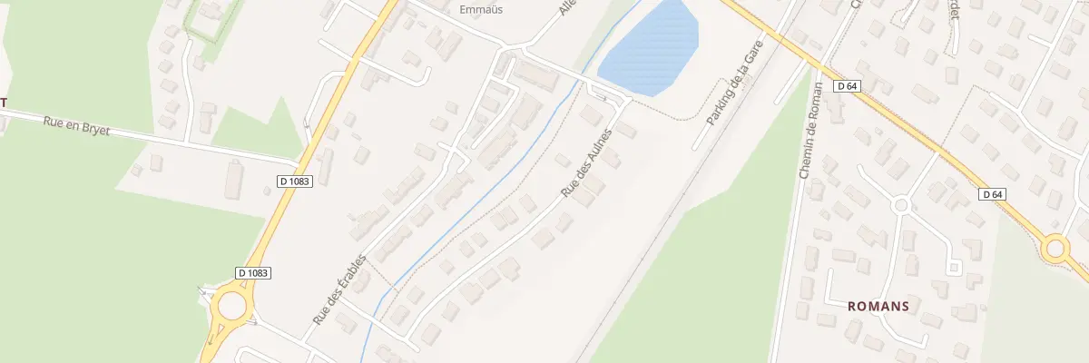 Plan du 291 Rue des Aulnes à Servas
