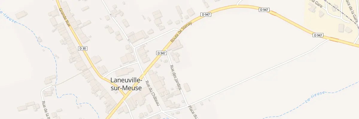 Plan du 3 Rue des Jardins à Laneuville-sur-Meuse