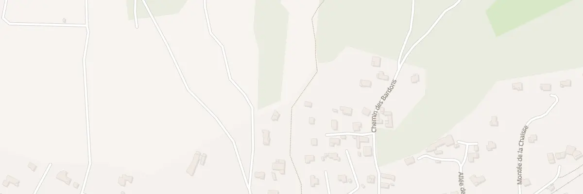 Plan du 430B Che du Bois Guillermet à Saint-Lattier