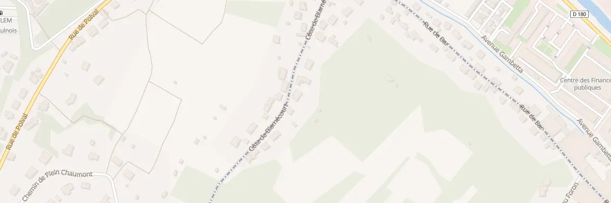 Plan du 18 Côte de Blamecourt à Savonnières-devant-Bar