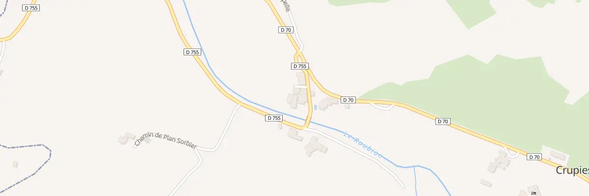 Plan du 5003 Moulinet et Saint Jean à Crupies