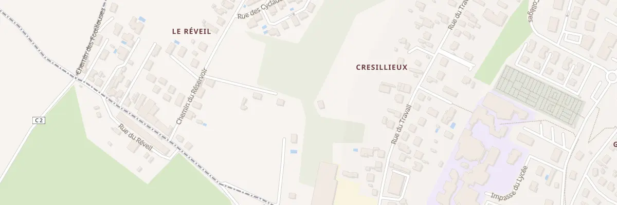 Plan du 19 Rue du Travail à Pont-de-Chéruy