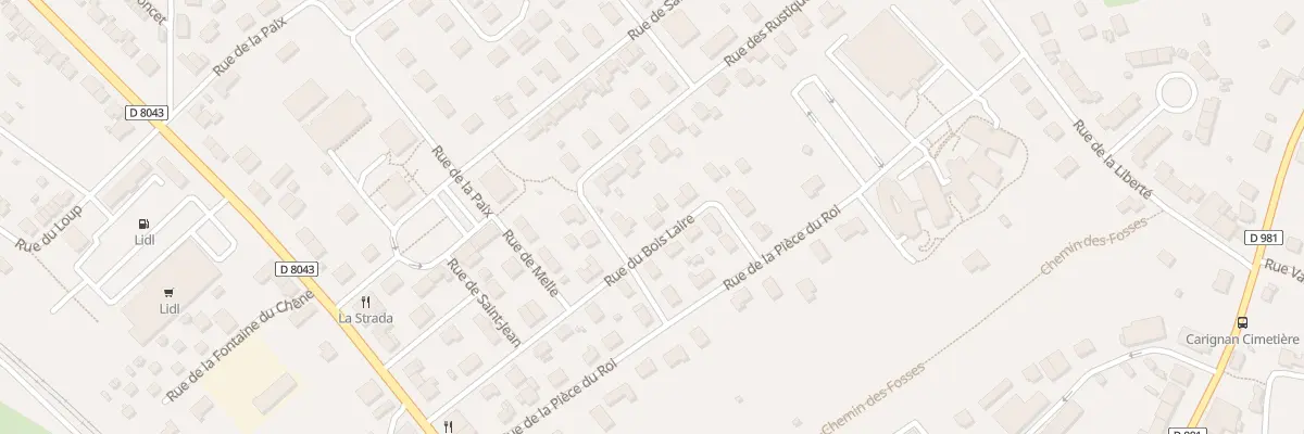 Plan du 15 Rue du Bois Laire à Carignan