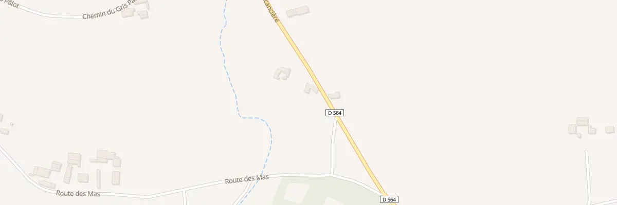 Plan du 1135 Rte de l’Ecancière à Jaillans