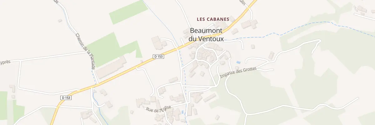 Plan du 5303 Hameau des Cabannes à Beaumont-du-Ventoux
