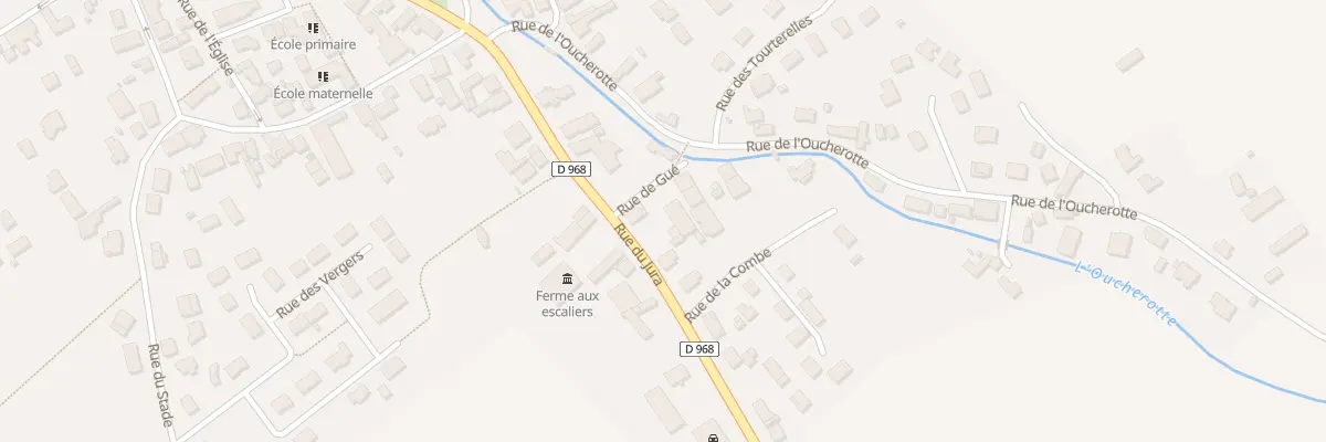 Plan du 7 Rue du Jura à Aiserey