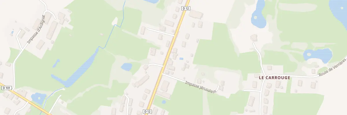 Plan du 215 Rte de Louhans à Montpont-en-Bresse