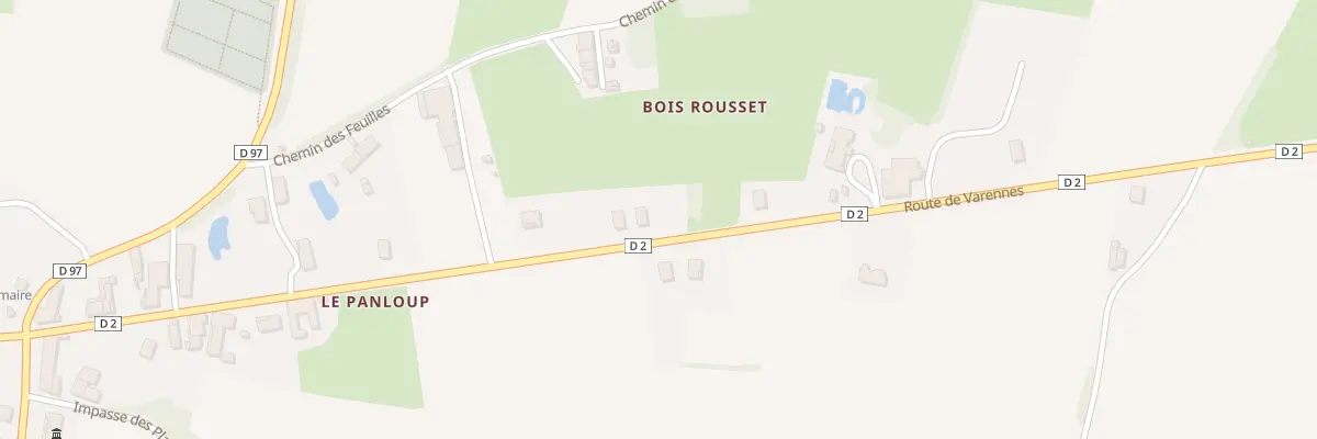 Plan du 471 Rte de Varennes à Curciat-Dongalon