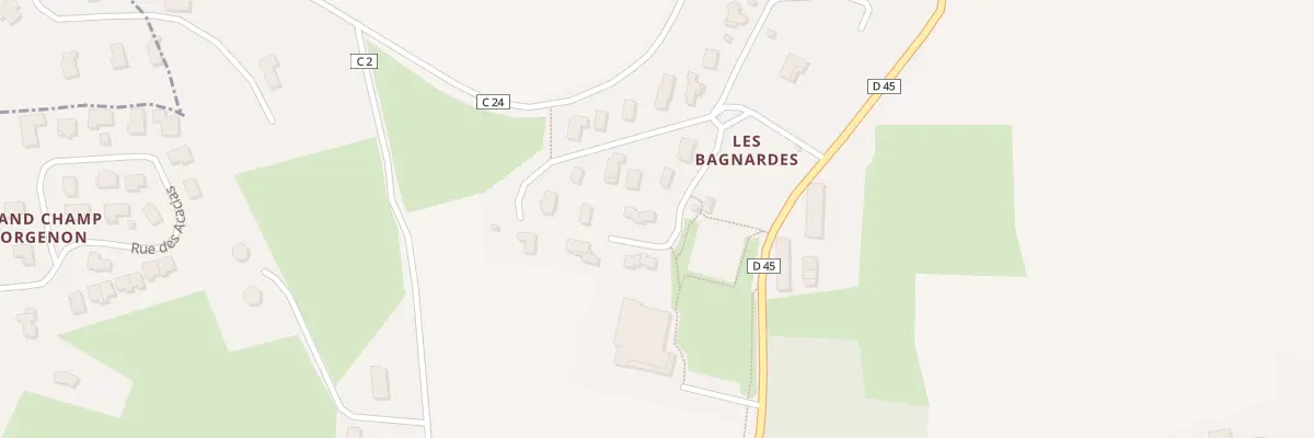 Plan du 5211 Les Bagnardes à Saint-Rémy