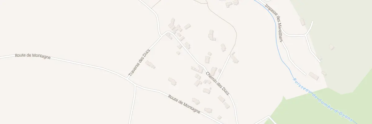 Plan du 970 Che des Ducs à Rochefort-Samson