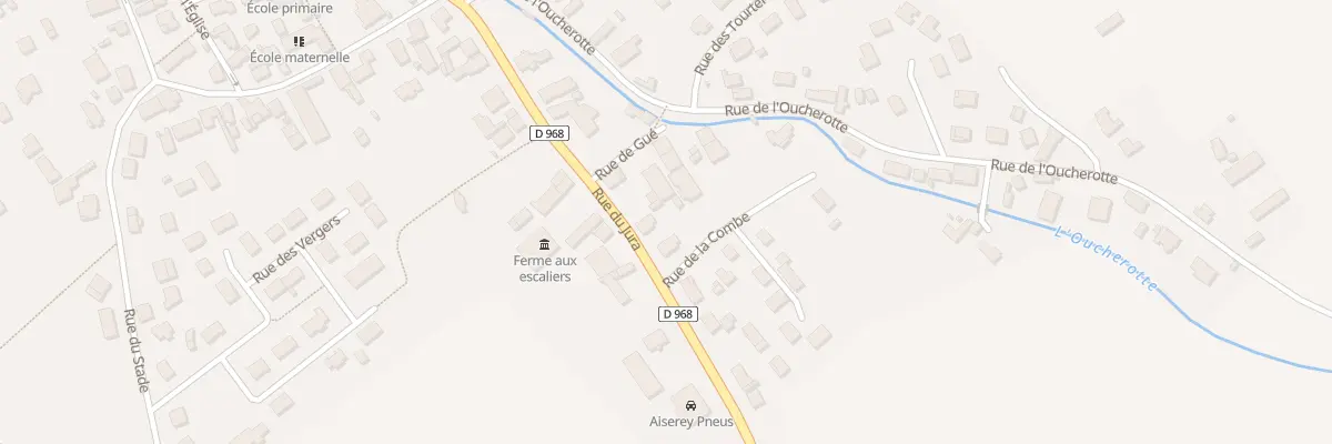 Plan du 9 Rue du Jura à Aiserey