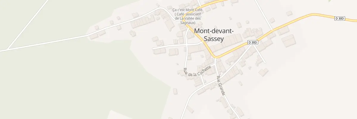 Plan du 7 Rue du Trou Claude Pierre à Mont-devant-Sassey
