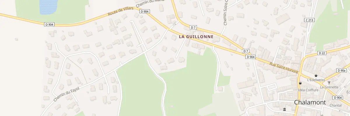 Plan du 193 Rue de la Dombes à Chalamont