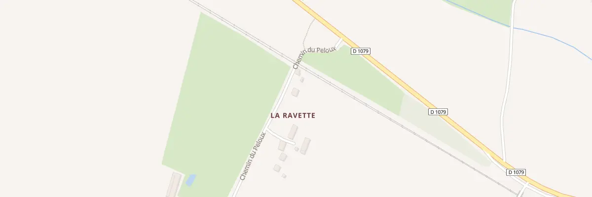 Plan du 125 Che du Peloux à Polliat
