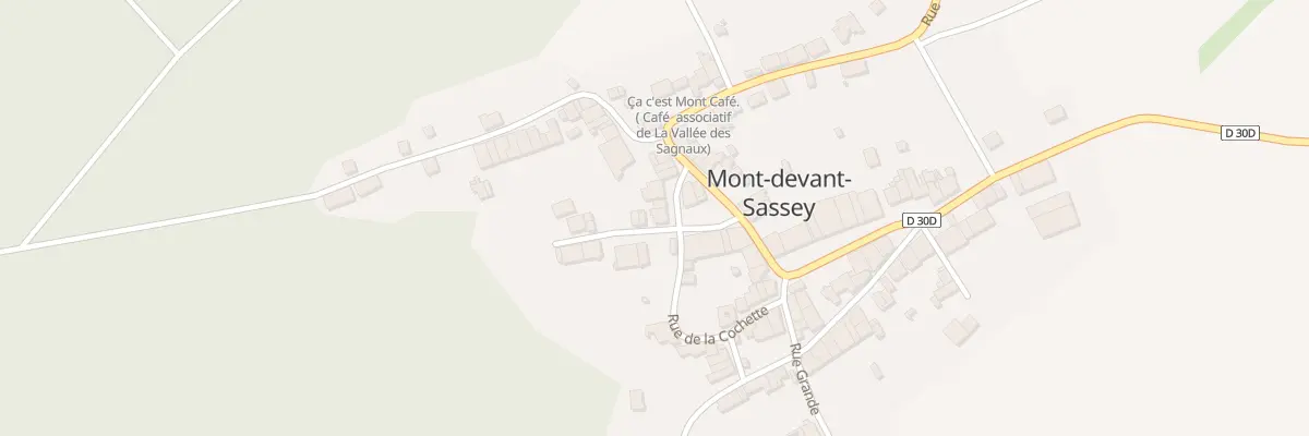 Plan du 4 Rue de la Cochette à Mont-devant-Sassey