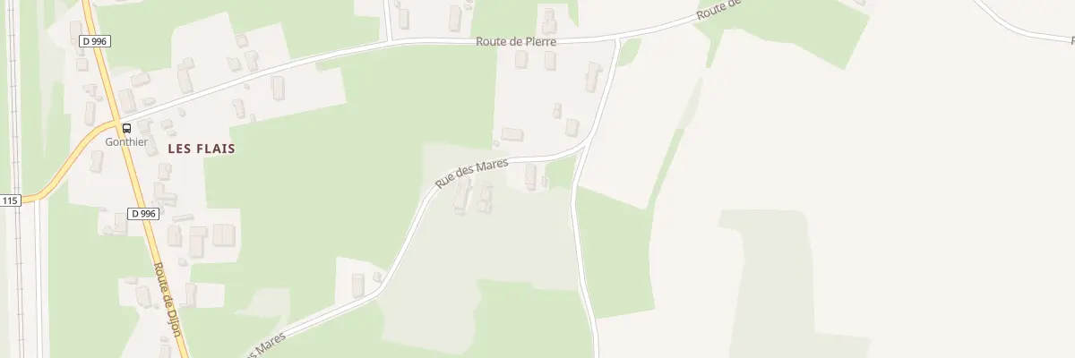 Plan du 4 Rue des Mares à Saint-Bonnet-en-Bresse