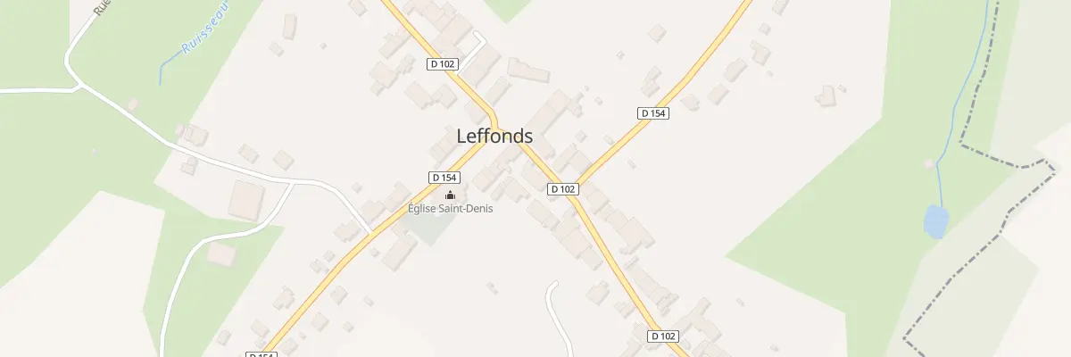 Plan du 2 Rue de la Cressonniere à Leffonds