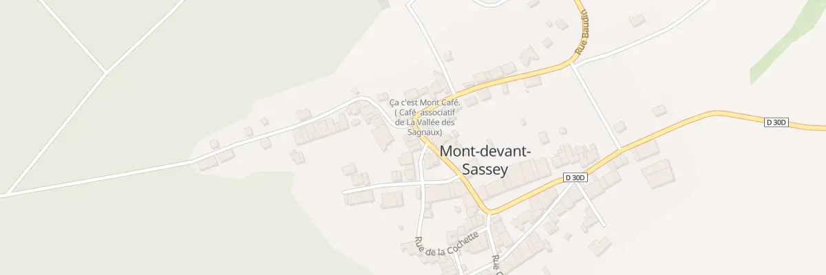 Plan du 2 Rue Grande à Mont-devant-Sassey