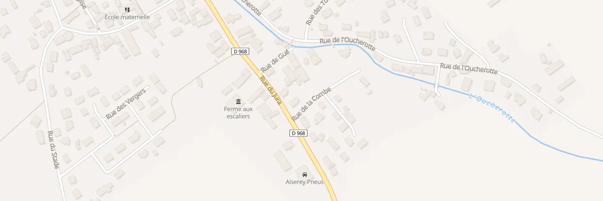 Plan du 11 Rue du Jura à Aiserey