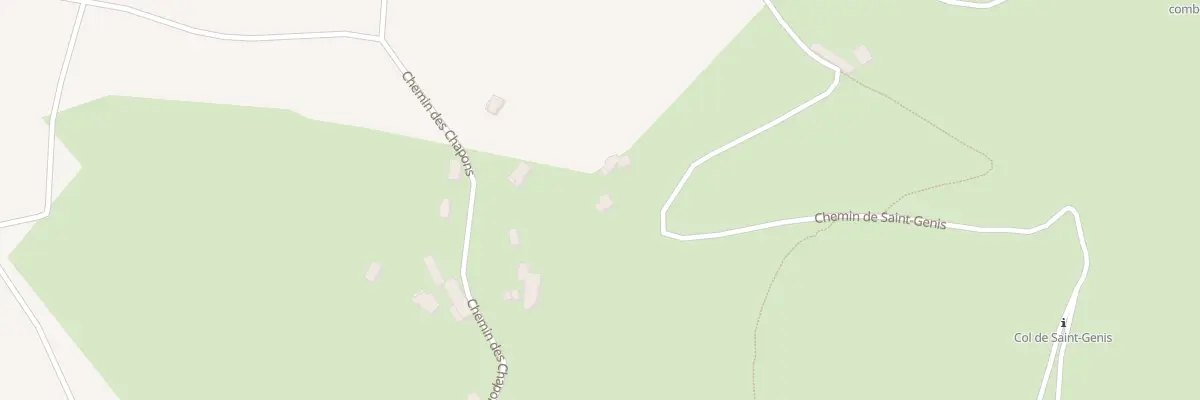 Plan du 320 Che de Saint Genis à Rochefort-Samson