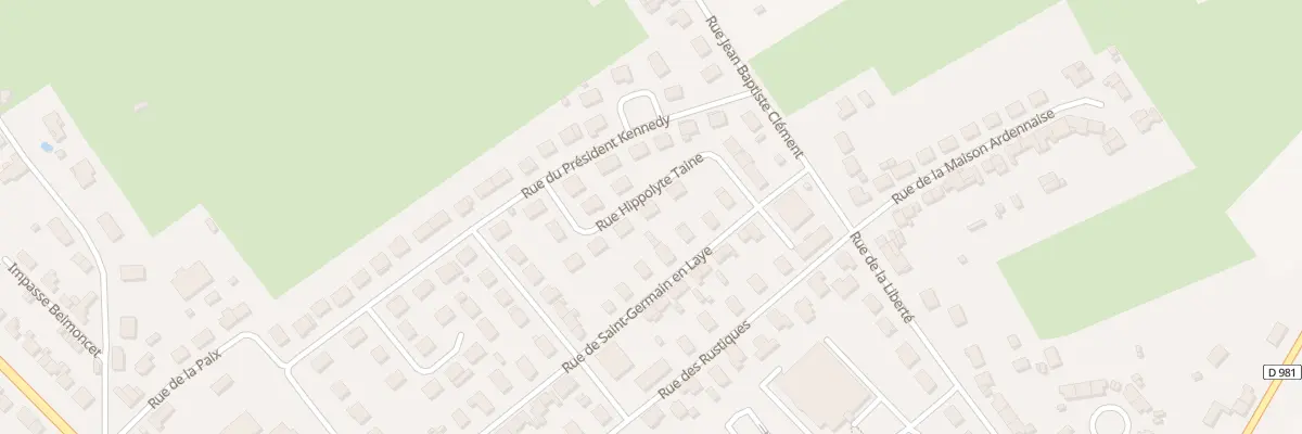 Plan du 3 Rue Hippolyte Taine à Carignan