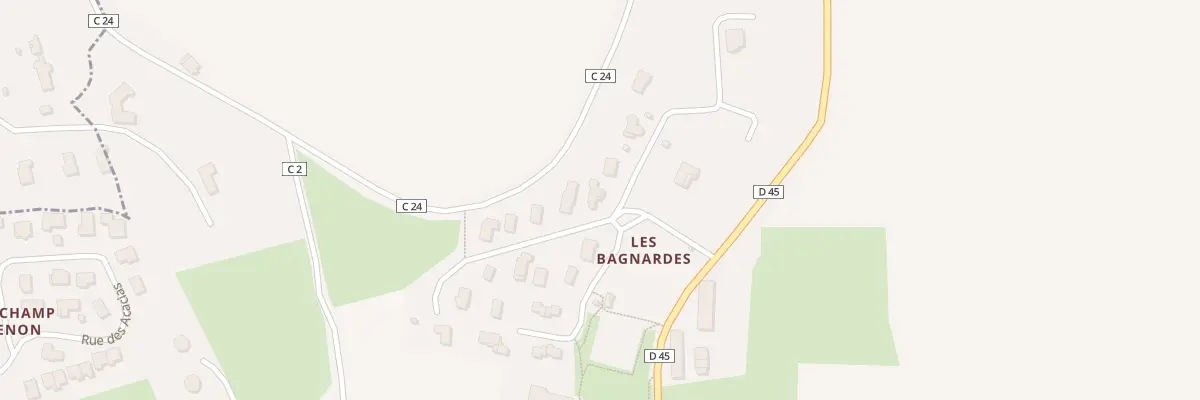 Plan du 90 Che du Stade à Saint-Rémy