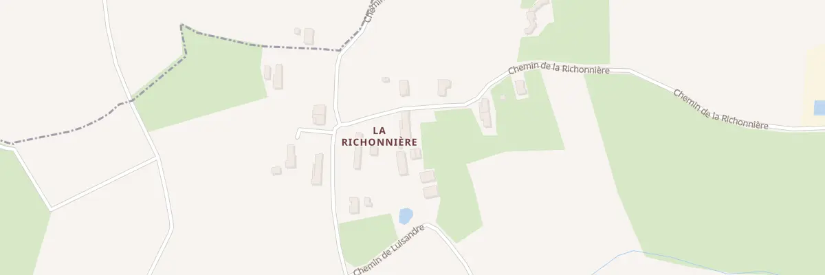 Plan du 86 Che de la Richonnière à Saint-Denis-lès-Bourg