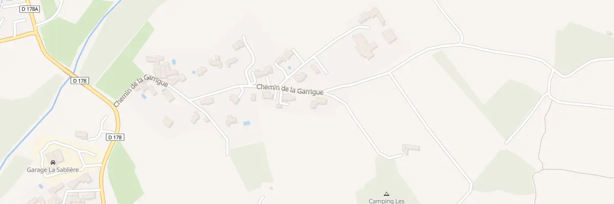 Plan du 5522 La Garrigue à Oppède