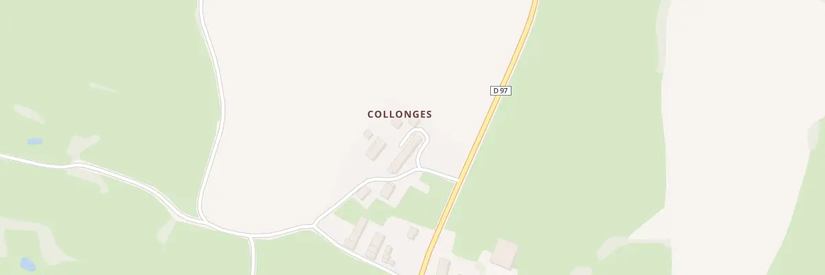 Plan du 52 Che de Collonges à Curciat-Dongalon