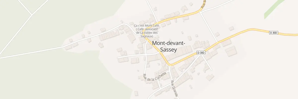 Plan du 1 Rue de la Cochette à Mont-devant-Sassey