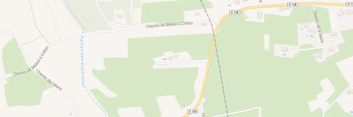 Plan du 2753A Prt Petite Route de Bedoin à Crillon-le-Brave