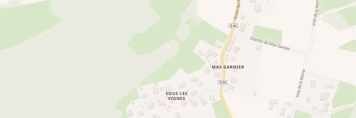 Plan du 2410 Rte des Mas à Saint-Éloi