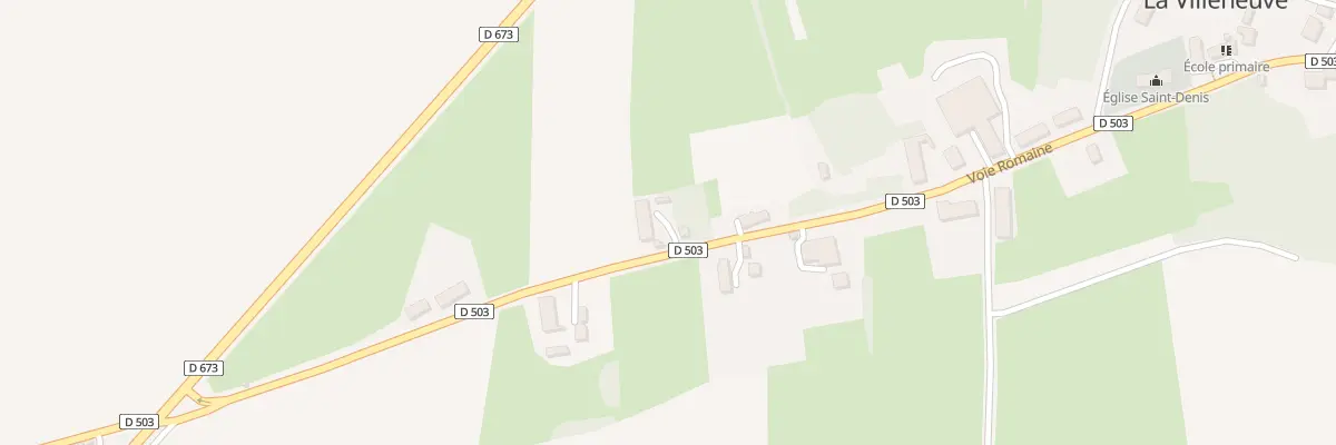 Plan du 11 Voie Romaine à Clux-Villeneuve