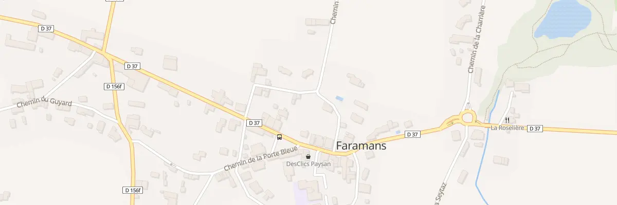 Plan du 1 Chem du Notaire à Faramans