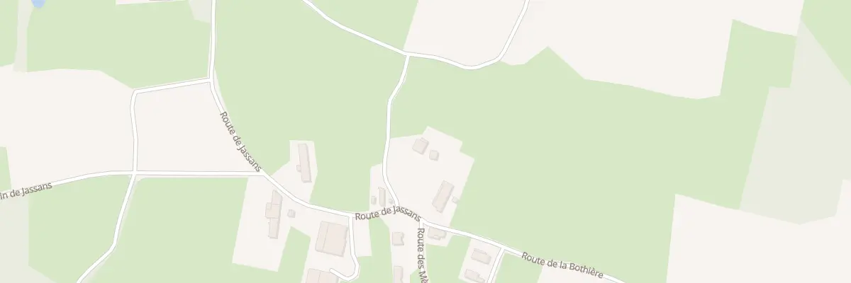Plan du 1461 Rte de Jassans à Saint-Nizier-le-Bouchoux
