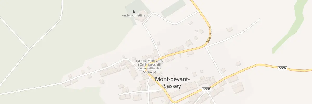 Plan du 1 Che de la Grande Are à Mont-devant-Sassey
