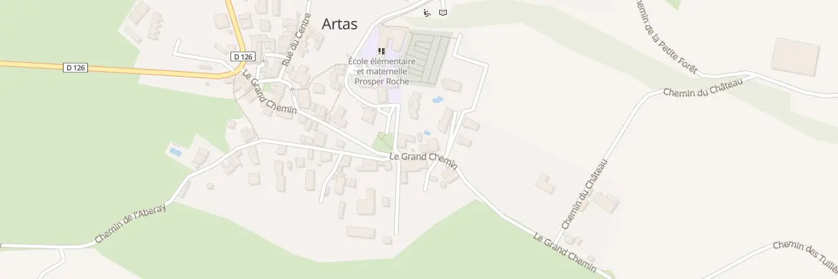 Plan du 225 Vc Le Grand Chemin à Artas