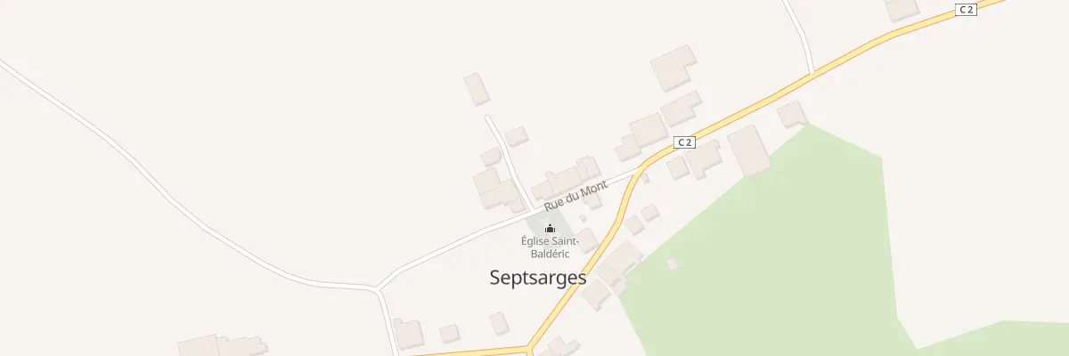 Plan du 3 Rue du Mont à Septsarges