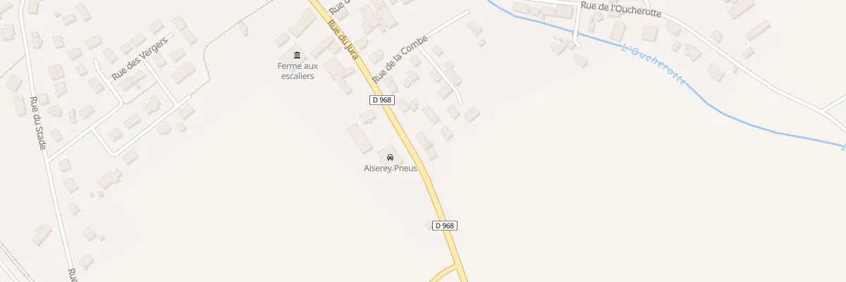 Plan du 17 Rue du Jura à Aiserey