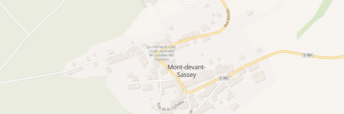 Plan du 2 Rue Baudin à Mont-devant-Sassey
