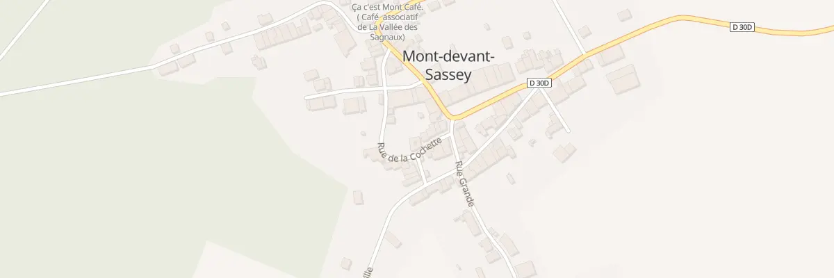 Plan du 5 Rue de la Cochette à Mont-devant-Sassey