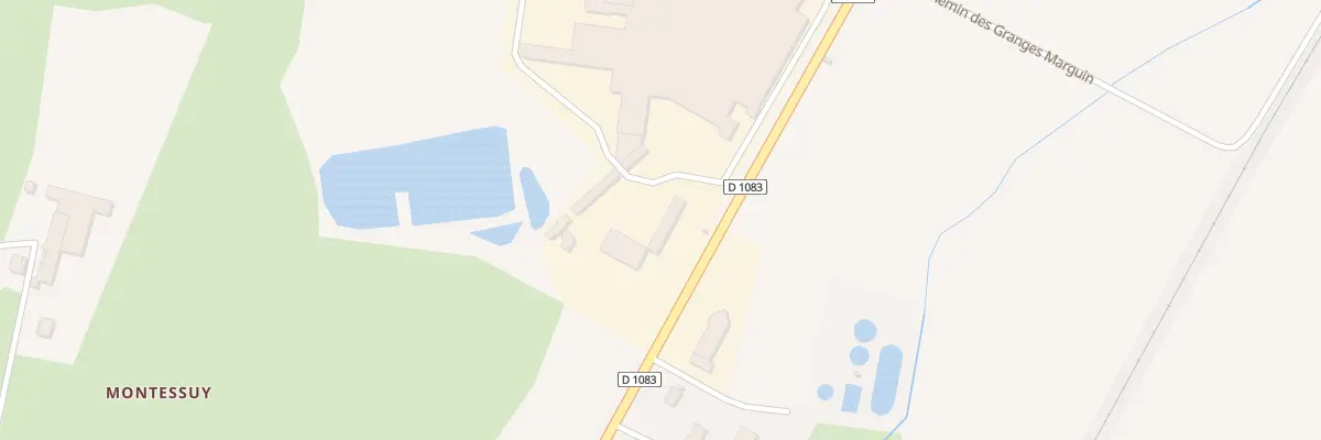Plan du 330 Res de Montessuy à Servas