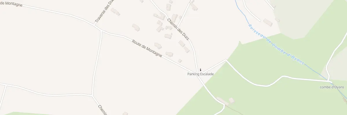 Plan du 1205 Rte de Montagne à Rochefort-Samson