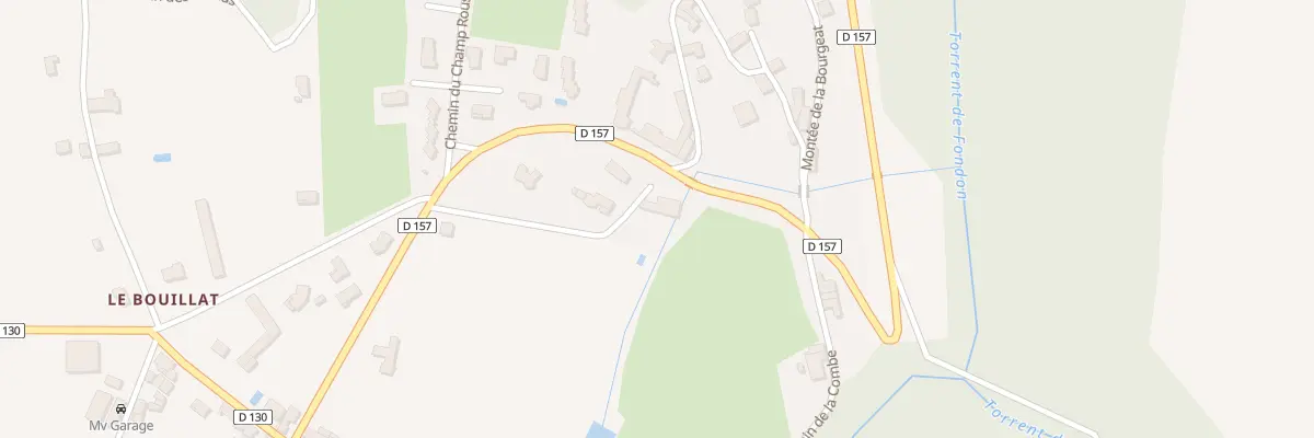 Plan du 715 Rte du Grand Serre à Thodure