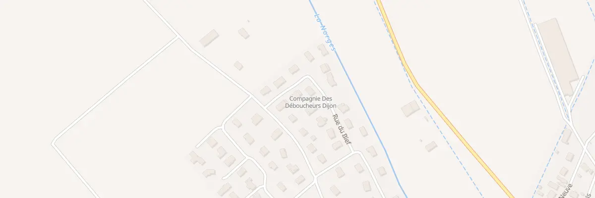 Plan du 11 Rue du Bief à Magny-sur-Tille