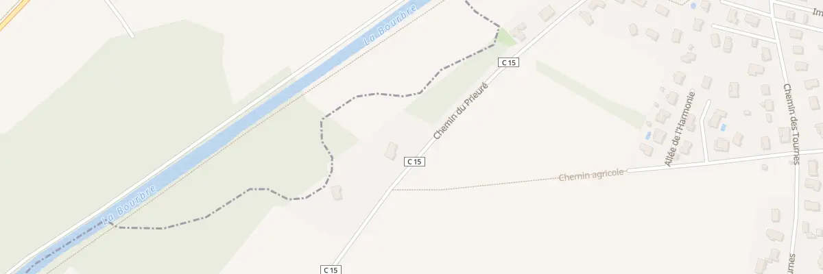 Plan du 37 Che du Prieuré à Tignieu-Jameyzieu