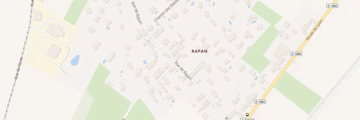 Plan du 5031 Rue de Rapan à Pérouges